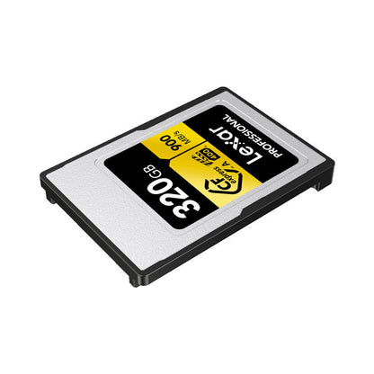 Lexar GOLD 320GB CFexpress Tipo A – Tarjeta de Ultra Velocidad para Video 8K y Cine