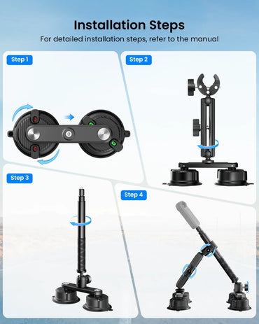 Montura de Succión Maectech Ultra para Auto