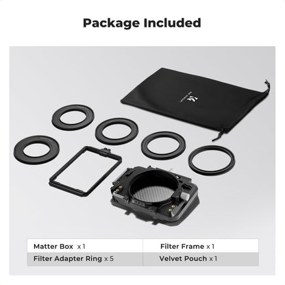 K&F Concept Matte Box – Control Profesional de Luz para Cámaras