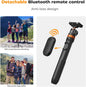K&F Concept Trípode para Selfies con Teléfono MS08 – Selfie Stick con Control Bluetooth + Combo (Accesorios)