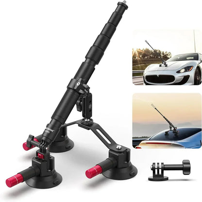 Montura de Triple Ventosa para Auto Neewer CA065