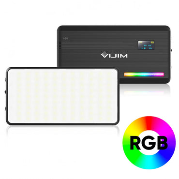 Ulanzi VL196 RGB – Luz LED Profesional de 196 LEDs con Batería de 5000mAh y Efectos Especiales