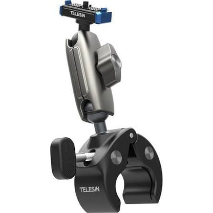 Abrazadera para Moto/Bicicleta TELESIN con Cabezal Esférico – DJI Osmo Action 5 Pro / 4 / 3