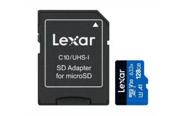 Memoria Lexar High Performance Blue Series UHS I SDXC de 128 GB