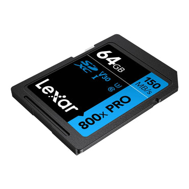 Memoria SD Lexar 64 gb Clase 10 V30 | Tarjeta de Memoria UHS I