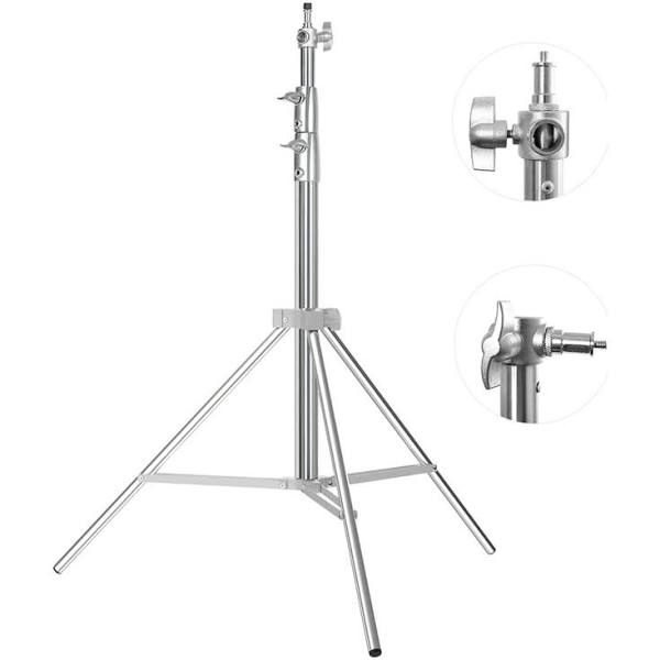 Trípode de Iluminación Profesional 2.80m - Soporte Reforzado para Estudio y Video