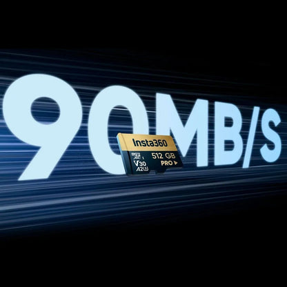 Tarjeta de Memoria MicroSDXC Insta360 512GB PRO V30 A2 UHS-I