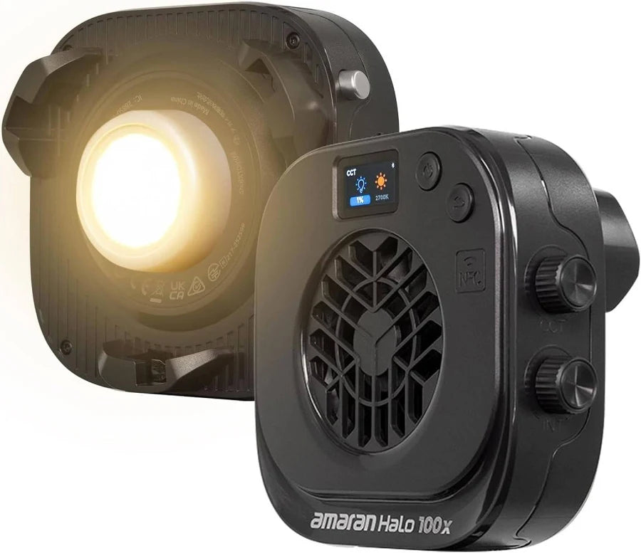 Luz LED COB Bicolor Amaran Halo 100x (100W)