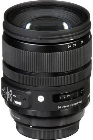 Lente Sigma 24-70 mm f2.8 DG PARA canon/ usado