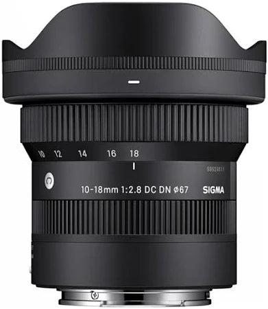 Lente Sigma 10-18mm f/2.8 DC DN Contemporary para Sony E - Ultra Gran Angular Luminoso y Compacto