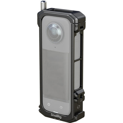 Marco Protector de Metal SmallRig para Insta360 X4 | Jaula de Aluminio Premium