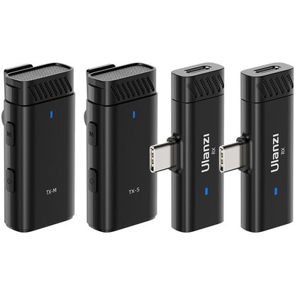Ulanzi HM2301 Sistema de Dos Micrófonos