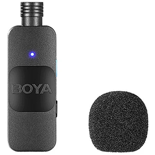 Micrófono Boya BY-V20 Solapa Inal Inalámbrico Dual  para Foto y Video