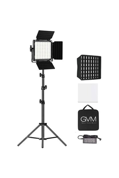 Panel de Iluminación LED GVM 800D RGB Video Light