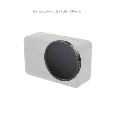 Kit de Filtros de Lente SmallRig para DJI Osmo Action 5 Pro y Action 4 | Juego de Filtros ND Profesional