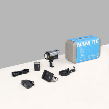 Nanlite FC-60B – Foco LED Bi-color Ultracompacto de 60W con Alta Potencia y Estuche de Transporte
