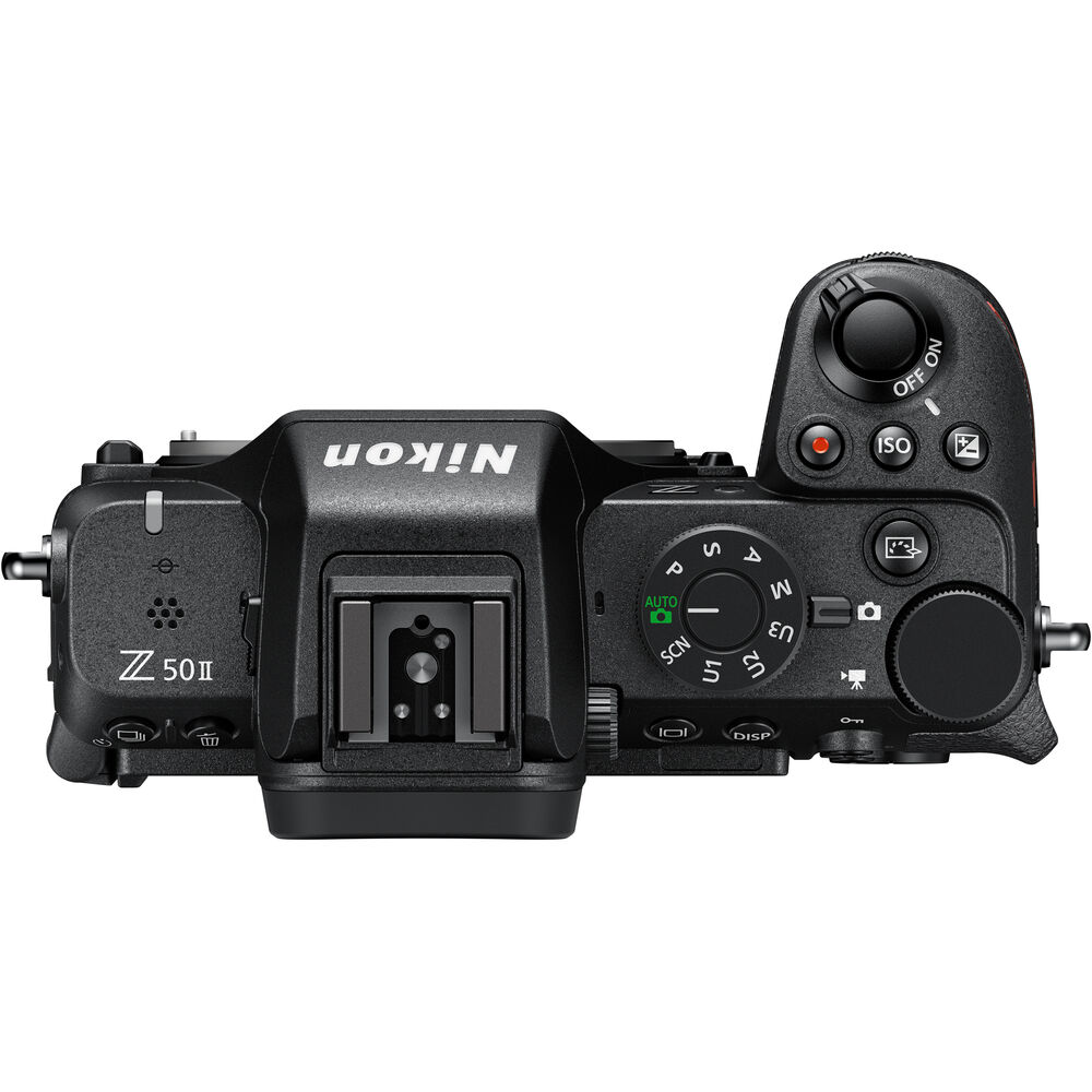 Nikon Z50 II Cámara Mirrorless (Solo Cuerpo) | Memoria 64GB 100Mb/s | Estuche incluido