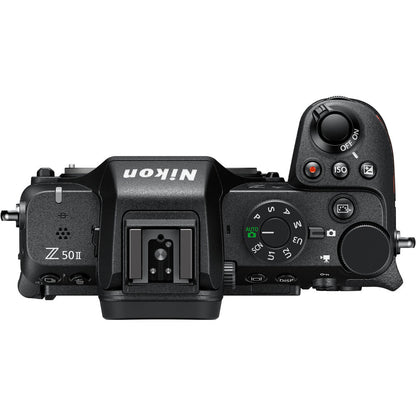 Nikon Z50 II Cámara Mirrorless (Solo Cuerpo) | Memoria 64GB 100Mb/s | Estuche incluido