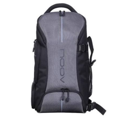Morral Fotográfico Noov Profesional – Gris Oscuro con Protección Acolchada y Bolsa Impermeable