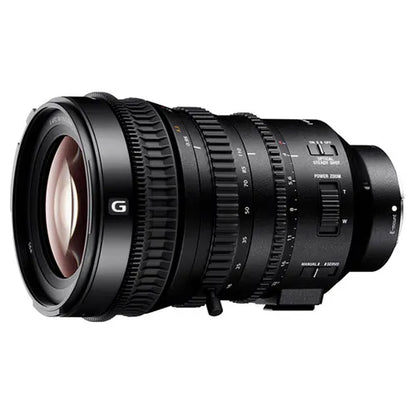 Lente Sony E PZ 18-110mm f/4 G OSS – Zoom de Cine Servo-Asistido con Apertura Constante y Estabilizador Óptico para Montura E
