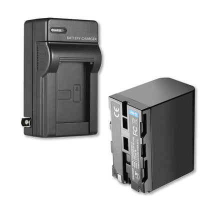 Cargador de Batería Sony NP-F970 / F960 – Carga Rápida con Pantalla LCD y Salida USB