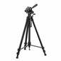 Trípode Profesional Weifeng WF-3520 – Soporte de Aluminio Reforzado con Cabezal de 3 Vías, Nivel de Burbuja y Altura de 1.40m