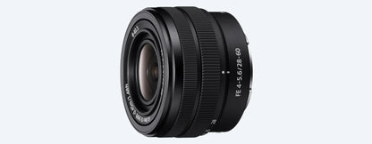 Lente Sony FE 28-60mm f/4-5.6 – Zoom Estándar Ultra Compacto y Retráctil para Cámaras Mirrorless Full Frame Montura E
