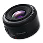 Lente Yongnuo YN 35mm f/2.0 para Canon EF – Objetivo Gran Angular Luminoso con Enfoque Automático y Nitidez Pro