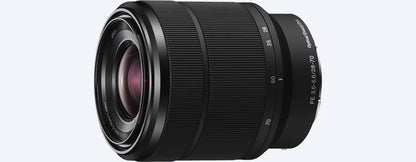 Lente Sony FE 28-70mm f/3.5-5.6 OSS – Zoom Estándar Versátil con Estabilizador Óptico para Montura E Full Frame