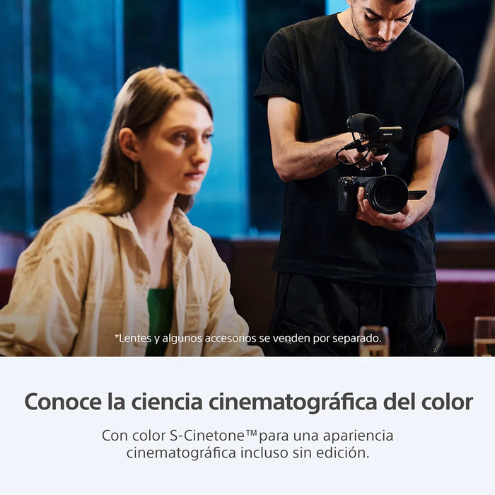 Camara Cinema Line compacta FX30 + XLR