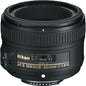 Lente Nikon AF-S NIKKOR 50mm f/1.8G – Objetivo Fijo de Alta Luminosidad y Nitidez Superior para Cámaras DSLR Full Frame y DX