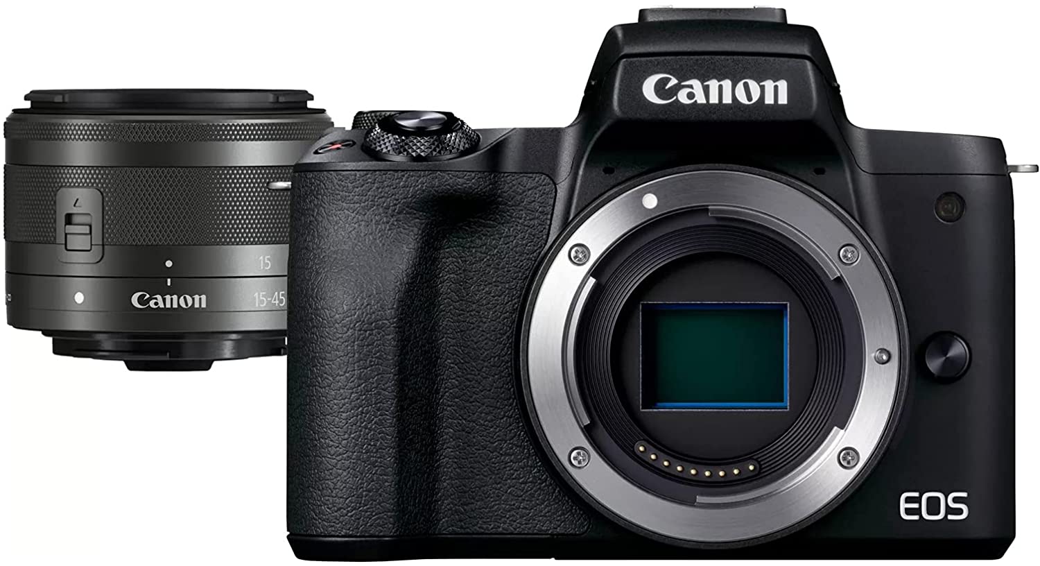 Cámara Canon EOS M50 Mark II con 15-45 - EOA TECNOLOGIA