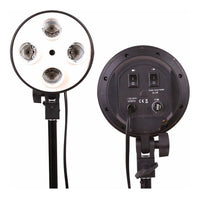 Socket Para 4 Bombillos luz continua para tripode - EOA TECNOLOGIA
