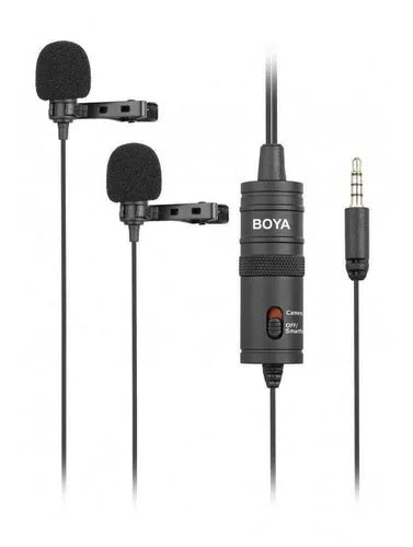 Micrófono Lavallier Dual Boya BY-M1DM