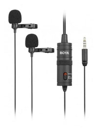 Microfono Boya M1DM Dual