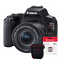 Canon EOS Rebel SL3 Cámara DSLR 4K + Lente EF-S 18-55mm f/4-5.6 IS STM – Kit Completo para Fotografía y Video