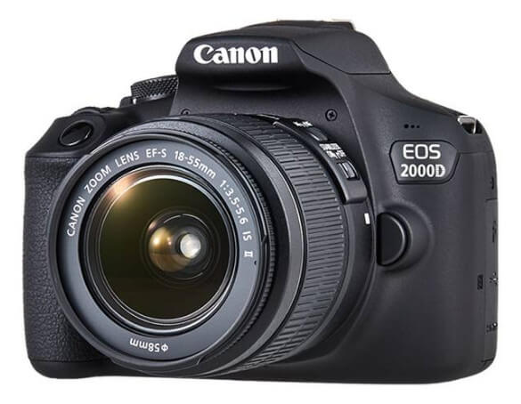 Cámara Canon EOS 2000D con 18-55 - EOA TECNOLOGIA