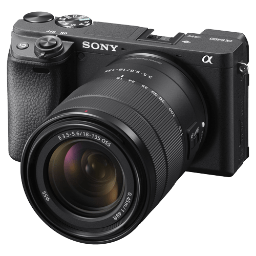 Cámara Sony A6400 Mirrorless 4K Kit Lente 18-135