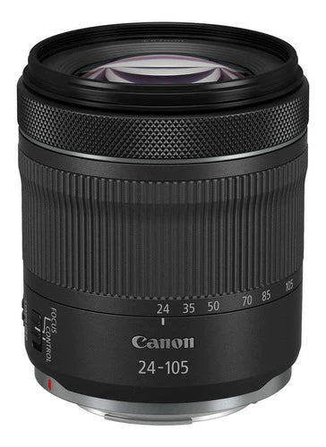 Lente Canon RF 24-105mm f/4-7.1 IS STM – Objetivo Zoom Estándar Compacto y Versátil con Estabilización para Cámaras Mirrorless EOS R